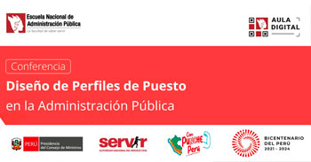 Conferencia online "Diseño de Perfiles de Puesto en la Administración Pública" del SERVIR
