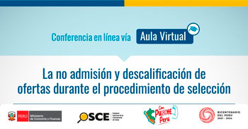 Conferencia online gratis "La no admisión y descalificación de ofertas durante el procedimiento de selección"