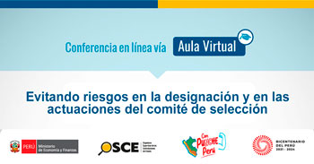 Conferencia online gratis "Evitando riesgos en la designación y en las actuaciones del comité de selección"