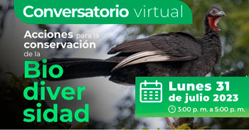 Conferencia online sobre "Acciones para la conservación de la Biodiversidad" del (MINAM)