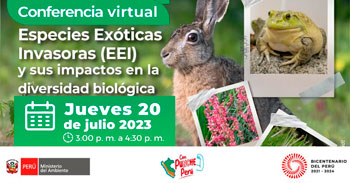 Conferencia online sobre "Las Especies Exóticas Invasoras (EEI) y sus impactos en la Diversidad Biológica" 