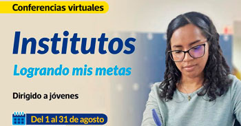 Conferencias virtuales "Institutos: Logrando mis metas" de la Municipalidad de lima