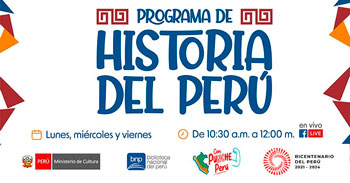"Programa de Historia del Perú" de la Biblioteca Nacional del Peru (BNP)