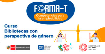 Curso del programa Forma-T: "Bibliotecas con perspectiva de género"
