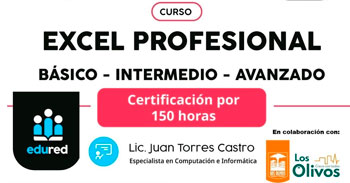 Curso online gratis de Excel Profesional: (Básico, Intermedio, Avanzado) de Edured