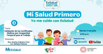 EsSalud Digital "Validación de los Certificados Médicos por Incapacidad Temporal para el Trabajo"