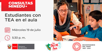 Evento online gratis "Estudiantes con TEA en el aula"