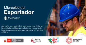 PROMPERU ofrece webinars virtuales gratuitos de exportación