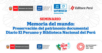 Seminario presencial "Memoria del mundo" de la BNP