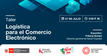Taller online de "Logística para Comercio Electrónico" de PROMPERU