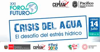 XXI Foro del Futuro. La crisis del agua. El desafío del estrés hídrico
