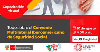 Capacitación online gratis "Todo sobre el Convenio Multilateral Iberoamericano de Seguridad Social"