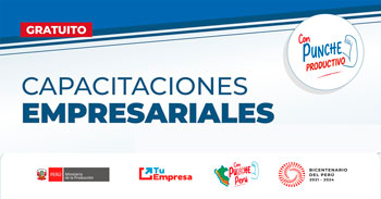 Capacitaciones empresariales virtuales ofrecidas por el Ministerio de la Producción