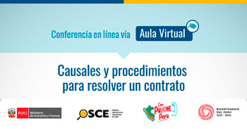 Conferencia online gratis "Causales y procedimientos para resolver un contrato"