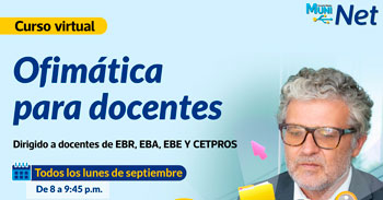 Curso online gratis "Actualización de Ofimática para Docentes" de la Municipalidad de Lima