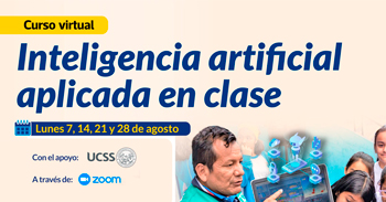 Curso online gratis de "Inteligencia Artificial en el Aula" de la Municipalidad de Lima