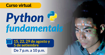 Curso online gratis de "Python fundamentals" de la Municipalidad de Lima