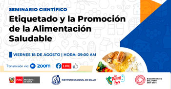 Seminario científico "Etiquetado y la promoción de la alimentación saludable" del INS