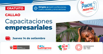 Capacitaciones empresariales presenciales en Callao  ofrecidas por el Ministerio de la Producción