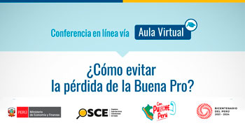Conferencia online gratis "¿Cómo evitar la pérdida automática de la buena pro?" del OSCE
