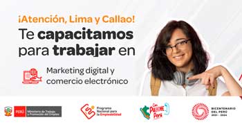 Curso online gratis de "Marketing digital y comercio electrónico" del Ministerio de Trabajo