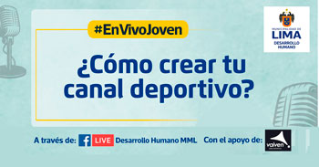 Evento online gratis "¿Cómo crear tu canal deportivo?"