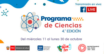 "Programa de Ciencias" de la Biblioteca Nacional del Peru (BNP)