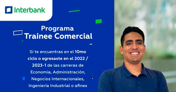 Programa "Trainee Comercial" 2023 de Interbank