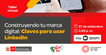 Taller online gratis "Construyendo tu marca digital: Claves para usar LinkedIn"