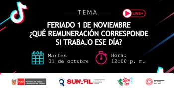 Evento online "Feriado 1 de noviembre ¿Qué remuneración corresponde si trabajo ese día?"