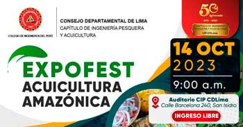 Participa del "Expofest acuicultura amazónica"
