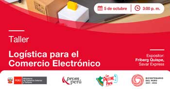 Taller online de "Logística para Comercio Electrónico" de PROMPERU
