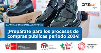 Capacitaciones gratuitas en Trujillo para el sector calzado
