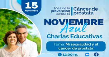 Charla Educativa online "Mi sexualidad y el cáncer de próstata" del INEN