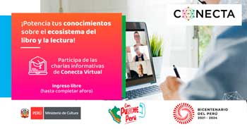 Charlas ionline gratis del CONECTA Virtual - Ministerio de Cultura