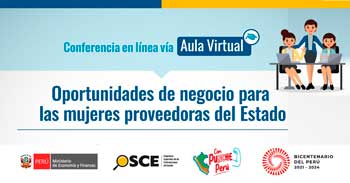 Conferencia online gratis "Oportunidades de negocio para las mujeres proveedoras del Estado" del OSCE