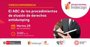 Conferencia online gratis "El ABC de los procedimientos de elusión de derechos antidumping"