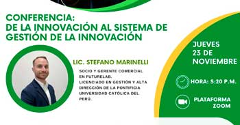 Conferencia online gratis "La innovación al sistema de gestión de la innovación"