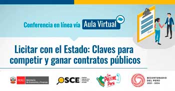 Conferencia online gratis "Licitar con el Estado: Claves para competir y ganar contratos públicos" del OSCE
