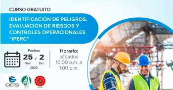 Curso online Identificación de Peligros, Evaluación de Riesgos y Controles Operacionales "IPERC"