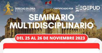 Seminario online Multidisciplinario "Asociacion juridica derecho en linea"