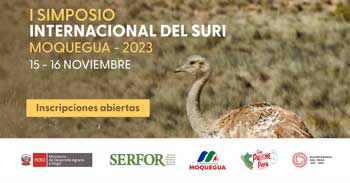 I Simposio Internacional para la conservación del “Suri”  (Rhea pennata), del SERFOR