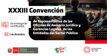 XXXIII Convención de Representantes de las Oficinas de Asesoría Jurídica