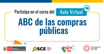 Curso online gratis MOOC "El ABC de las compras públicas" del OSCE