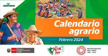 Calendario de eventos agrarios de capacitación y asistencia técnica del MIDAGRI