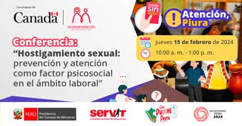 Conferencia presencial Hostigamiento Sexual: Prevención y Atención como Factor Psicosocial en el Ámbito Laboral