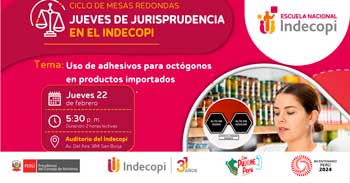 Evento online gratis Jueves de Jurisprudencia "Uso de adhesivos para octógonos en productos importados"