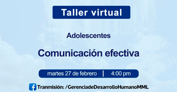 Taller online "Comunicación efectiva" de la Municipalidad de Lima