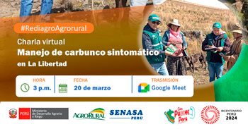 Charla online "Manejo de carbunco sintomático" Agro Rural