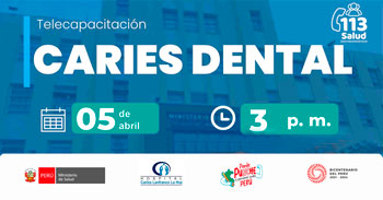 Capacitación online "Caries Dental" del MINSA